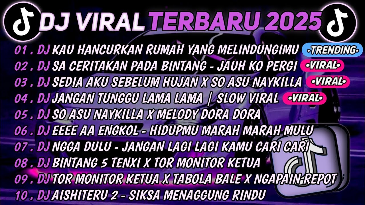 DJ TIKTOK TERBARU 2025🎵DJ KAU HANCURKAN RUMAH YANG MELINDUNGIMU🎵DJ SA CERITAKAN PADA BINTANG BINTANG