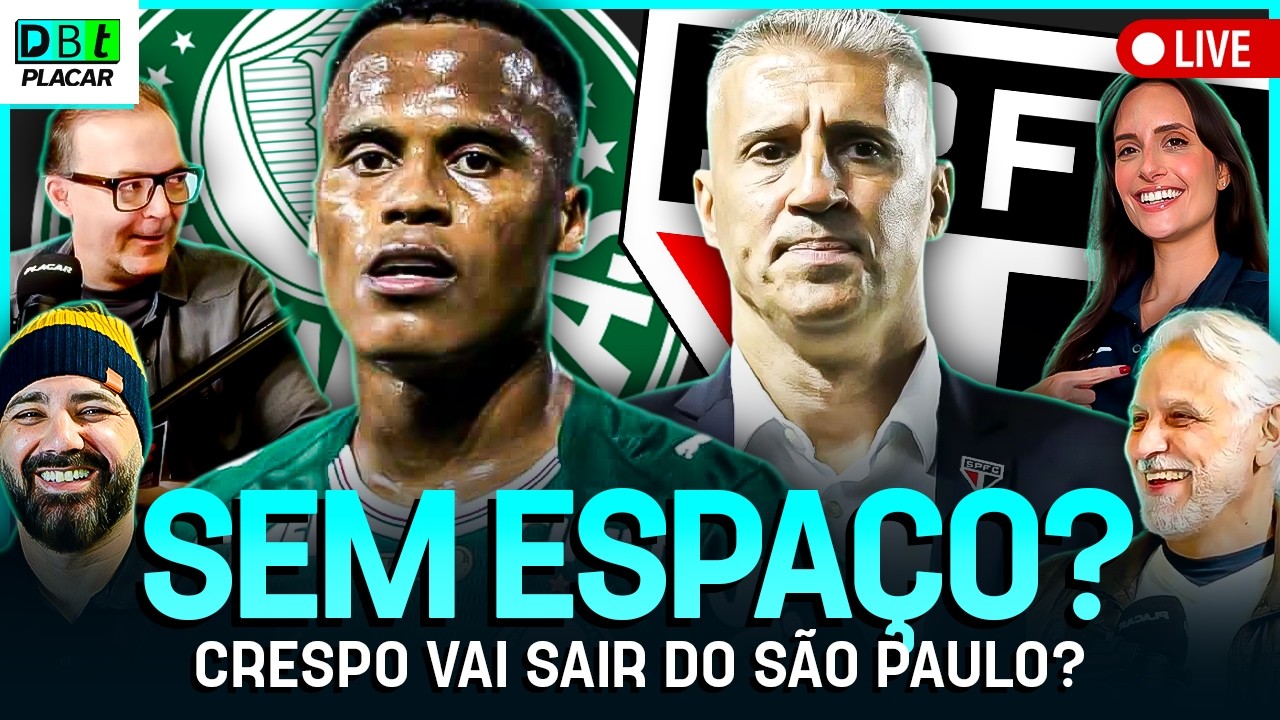 ARIAS NÃO TEM ESPAÇO NO PALMEIRAS? CRESPO FORA DO SÃO PAULO? E MAIS | Debate Placar | 25/02