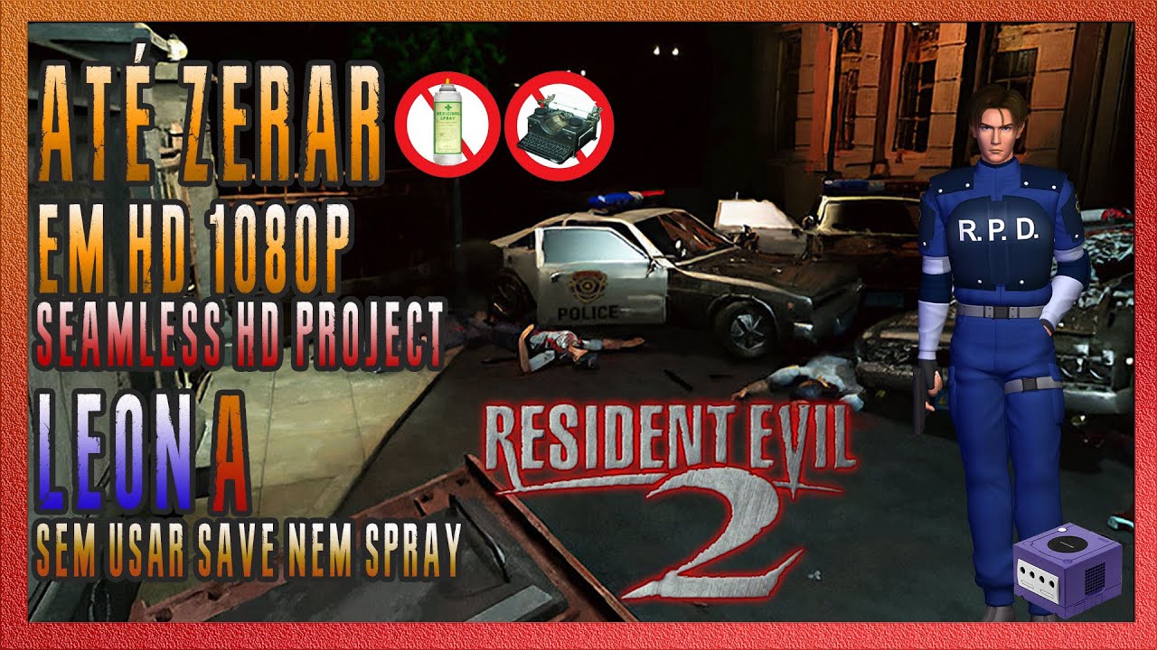 RESIDENT EVIL 2 LEON A - SEM SALVAR SEM SPRAY