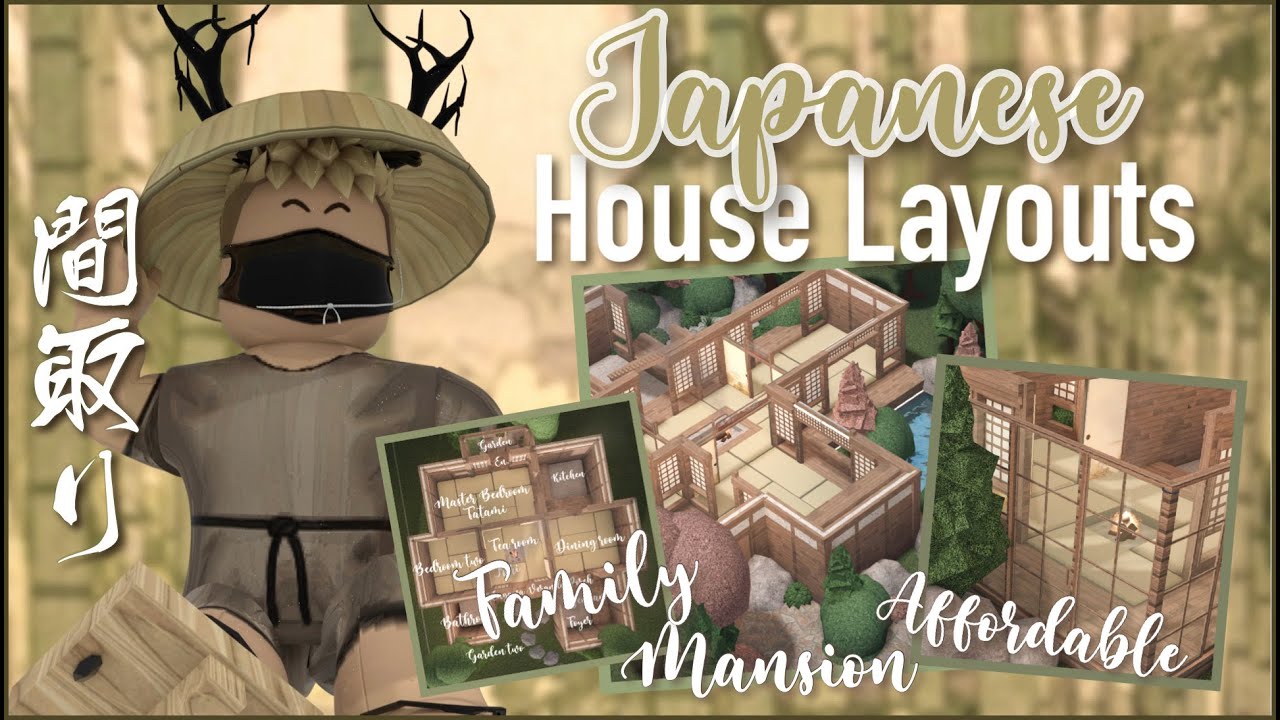 🌿 5 FREE Traditional Japanese House Layouts 🌿 -BLOXBURG- 🍃