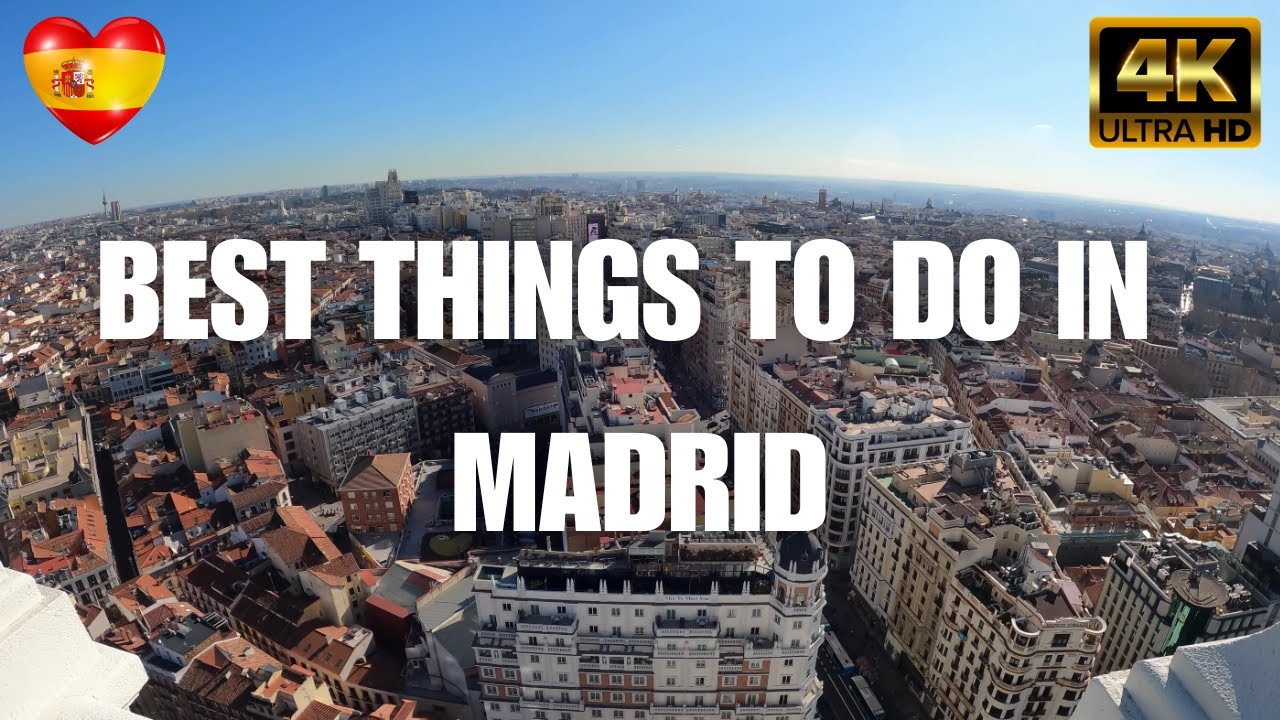 Madrid Spain City Tour 🇪🇸 Best Things Madrid Madrid Walk 4k Madrid Spain Vlog Madrid Vlog Travel