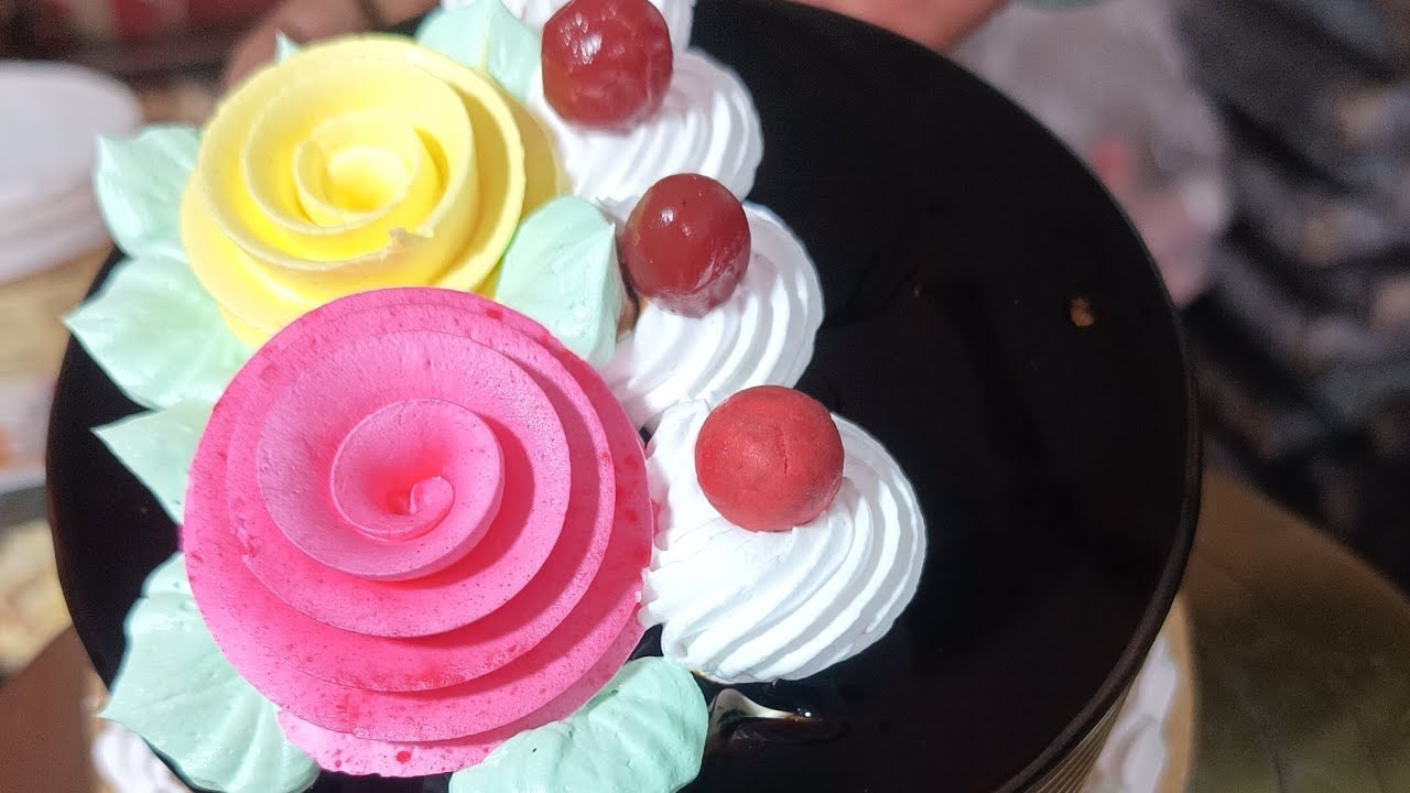 Cherry and chocolate cake daily ka cake