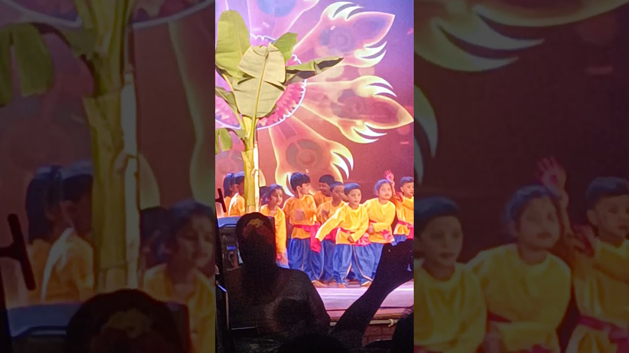 Rishi public School annual day program 2026 - UKG kids performance