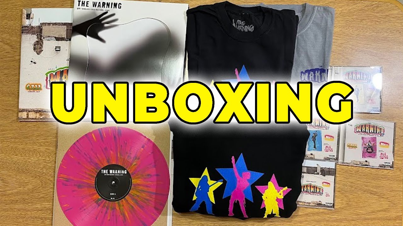 UNBOXING Merch Auditorio Nacional | The Warning