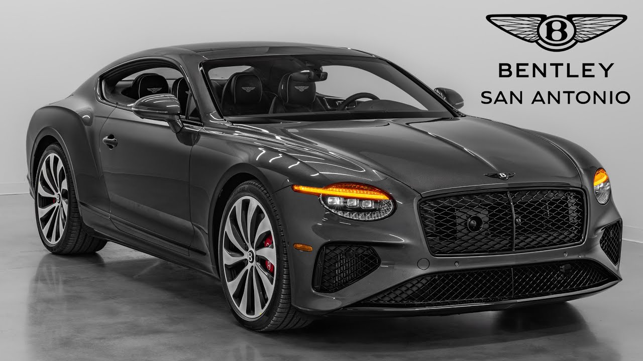 2026 Bentley Continental GT Sound, Interior, and Exterior - Anthracite