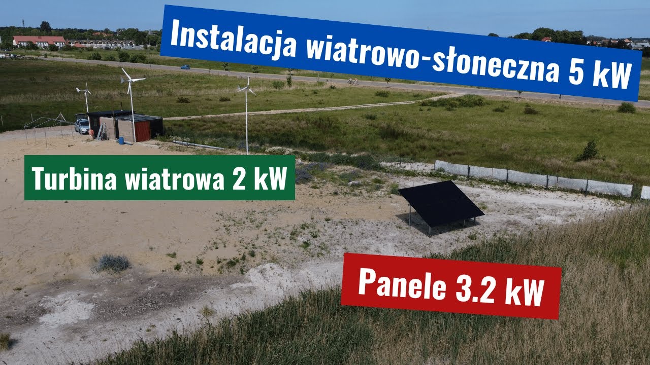 Instalacja wiatrowo solarna 5 kW #1: Opis