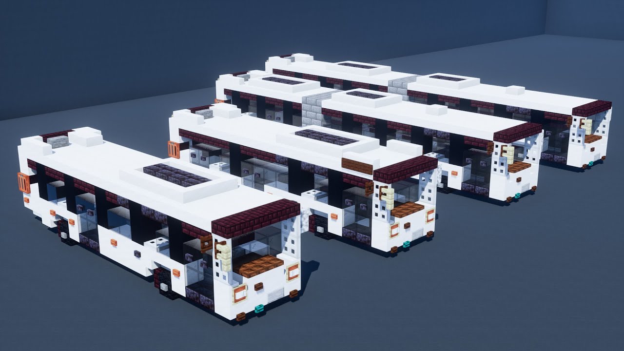 Minecraft Mercedes-Benz Citaro Bus Tutorial