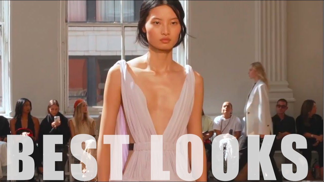 PROENZA SCHOULER Best Looks Spring 2025  New York - 4K