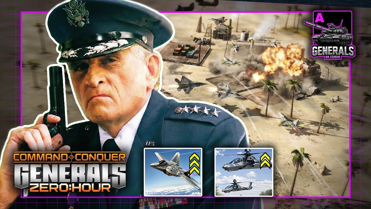 ОНИ ВКРИЛИ ВСЕ НЕБО САМОЛЕТАМИ!! ► C&C Generals Zero Hour