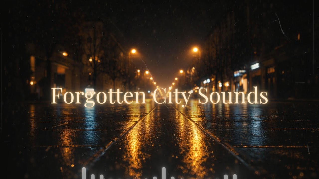 Forgotten City Sounds, Late Night Drive, Noir Blues Rock, Urban Nights, Rainy Roads & Midnight Mood