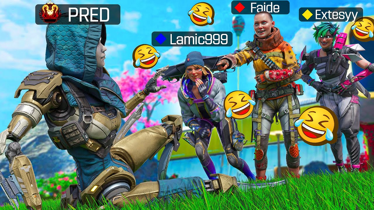 Игроки движения Клоун на вершине Apex Predators...