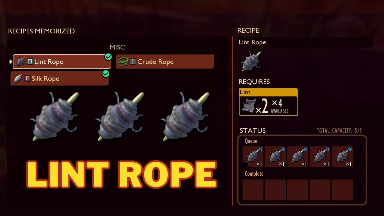 How To Get Lint Rope in Grounded | Lint Rope Grounded