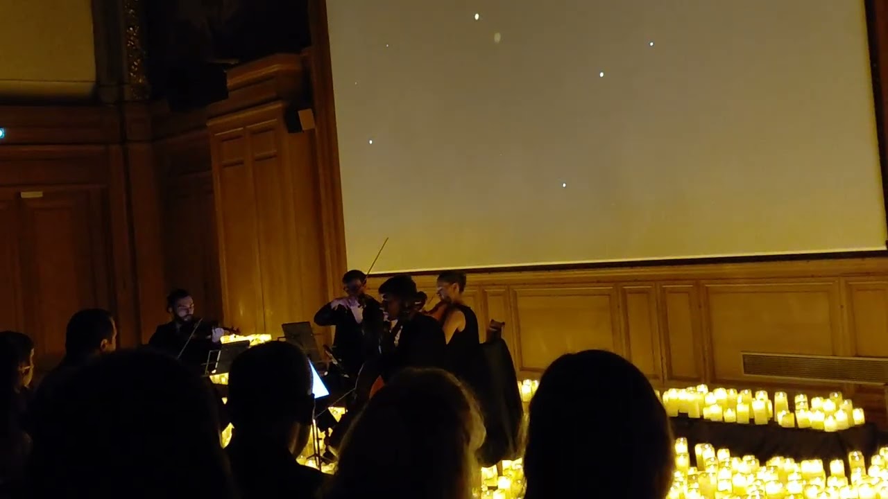 A beautiful Candlelight Concert of Celine Dion music:  “Hymne à l'amour”.