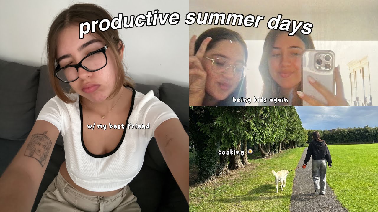 SUMMER VLOG 🌳 | seeing anna, doing things i've procrastinated & adulting as a 20 year old