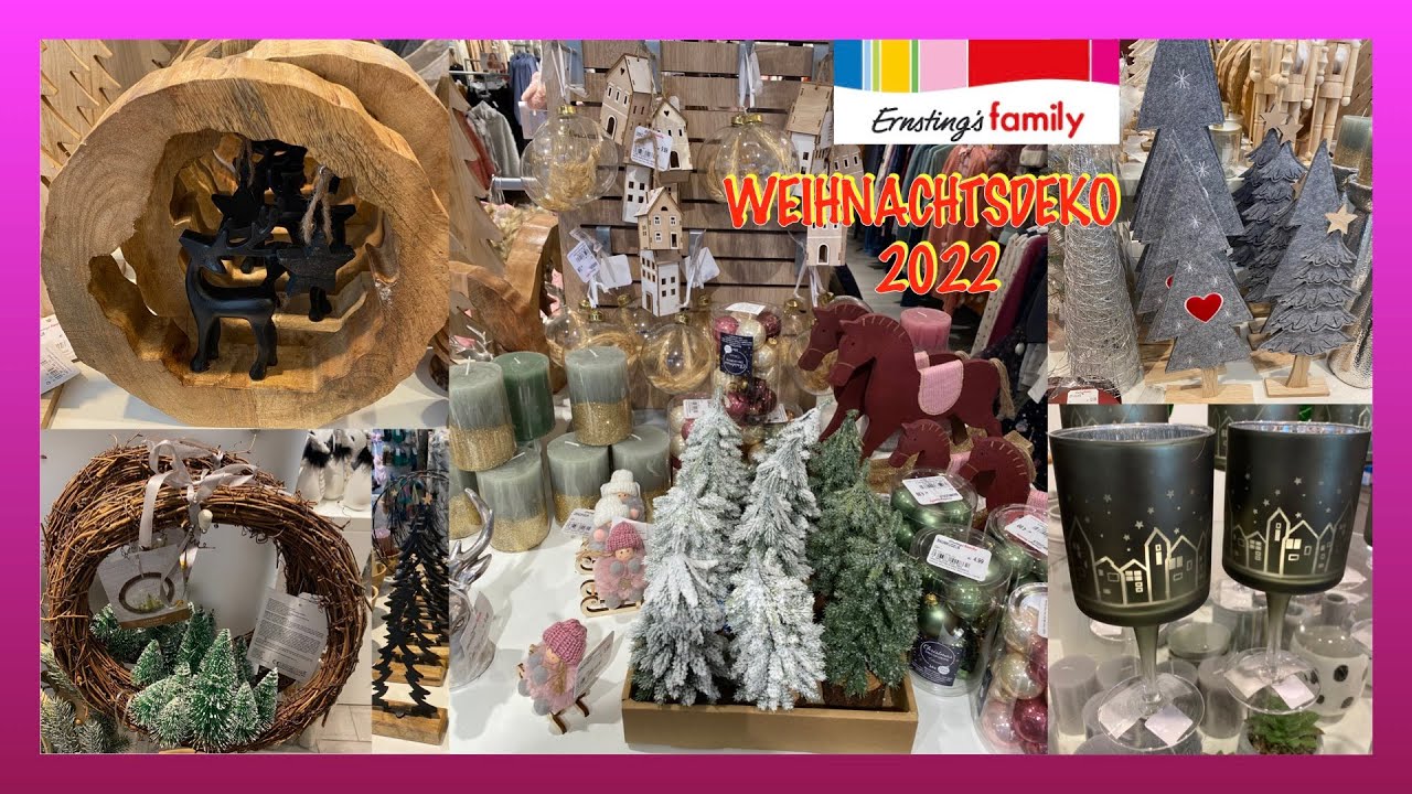 ERNSTINGS FAMILY WEIHNACHTSDEKO 2022 NEUHEITEN // LIVE HAUL