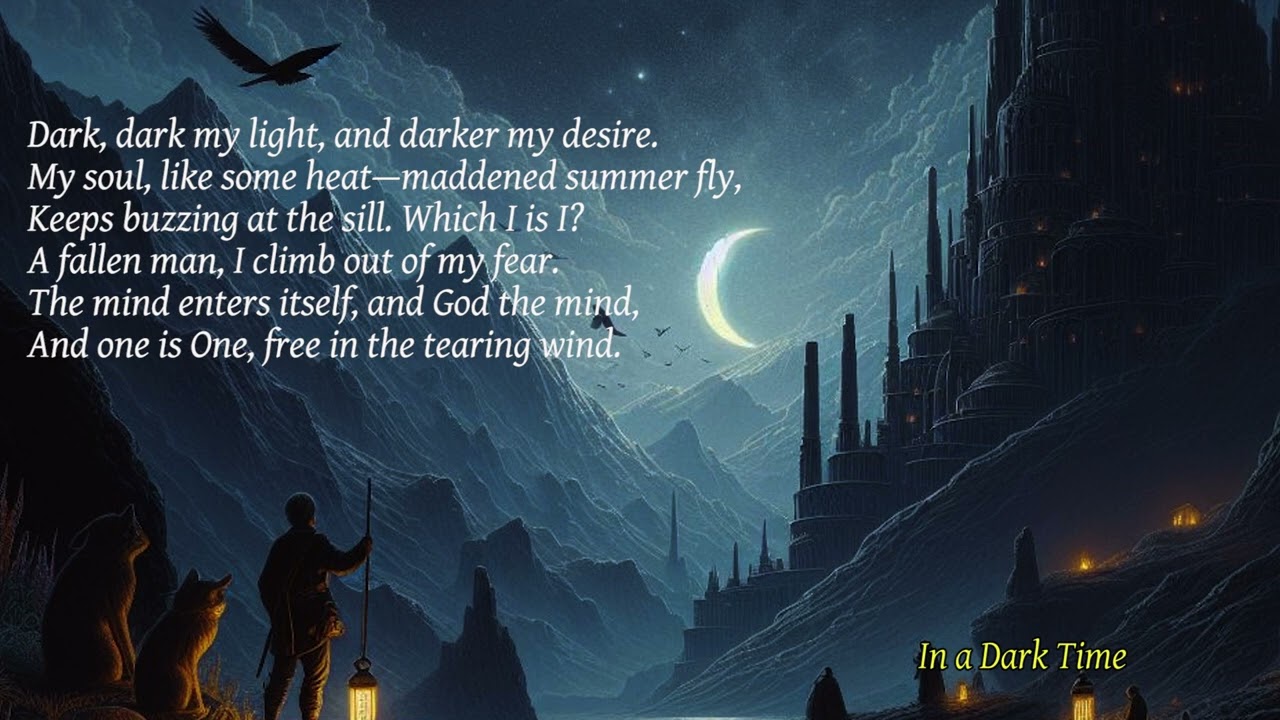 Fine Poetry - Poems of Theodore Roethke  - In a Dark Time (read by Narad)