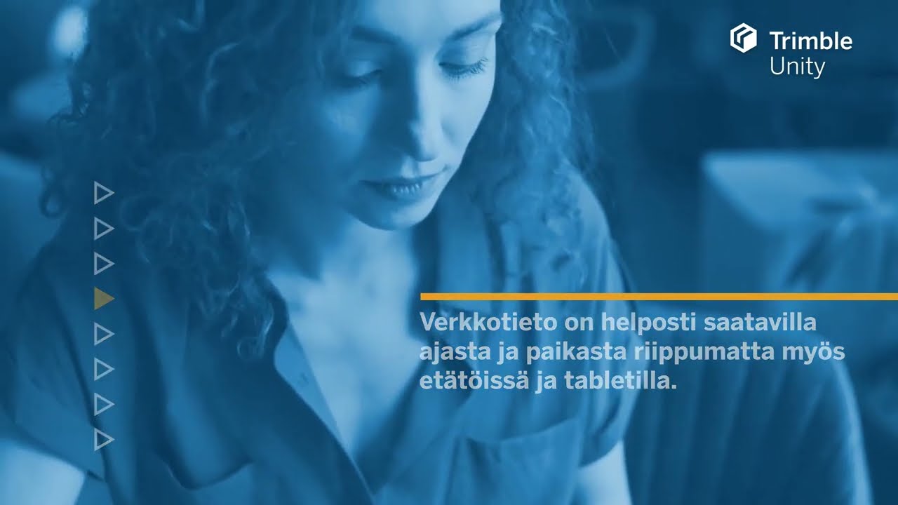 Trimble Unity Network Manager vesihuoltoon