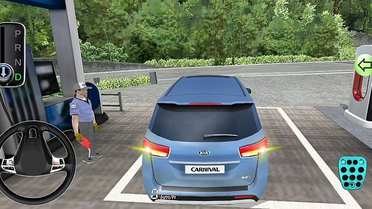 New Kia Carnival Car Blue 💙  For Parking - 3D Driving Class 2026 - Gameplay Part #7 