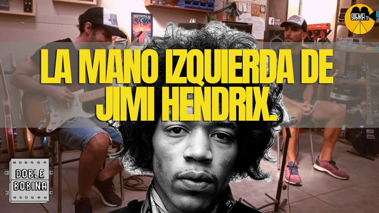 La mano izquierda de Jimi Hendrix.