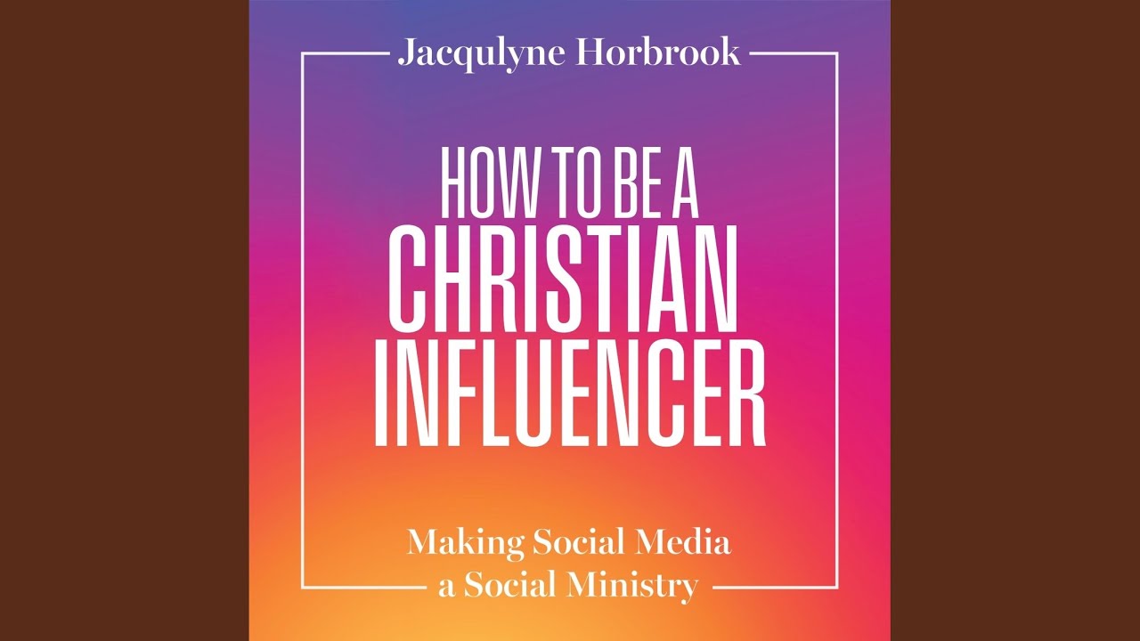 Dedication - How to Be a Christian Influencer