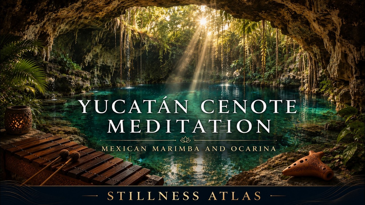 Cenote Meditation | Mexican Marimba and Ocarina