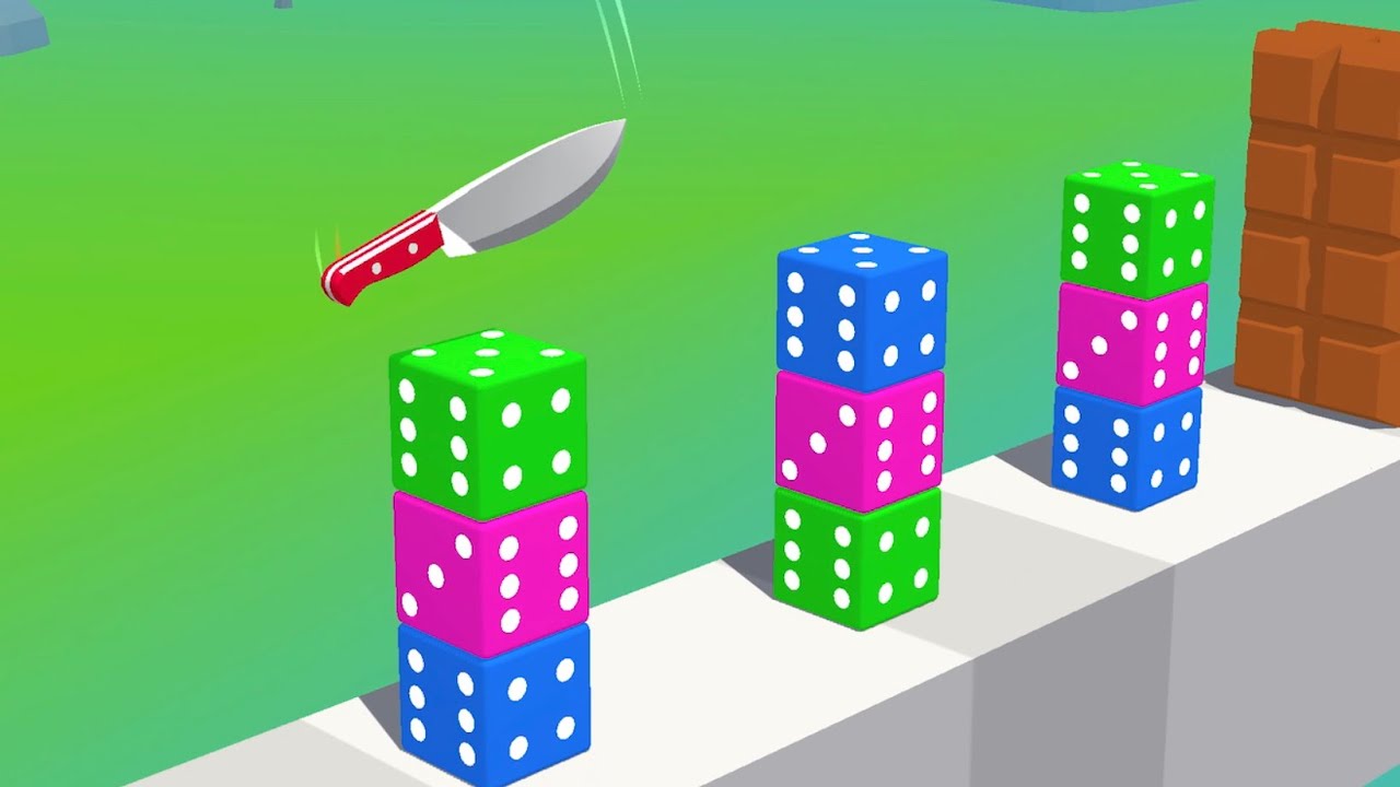 Slice it All! 🔥❤️‍🔥👩‍❤️‍💋‍👩 Very Satisfying And Relaxing ASMR Slicing Game