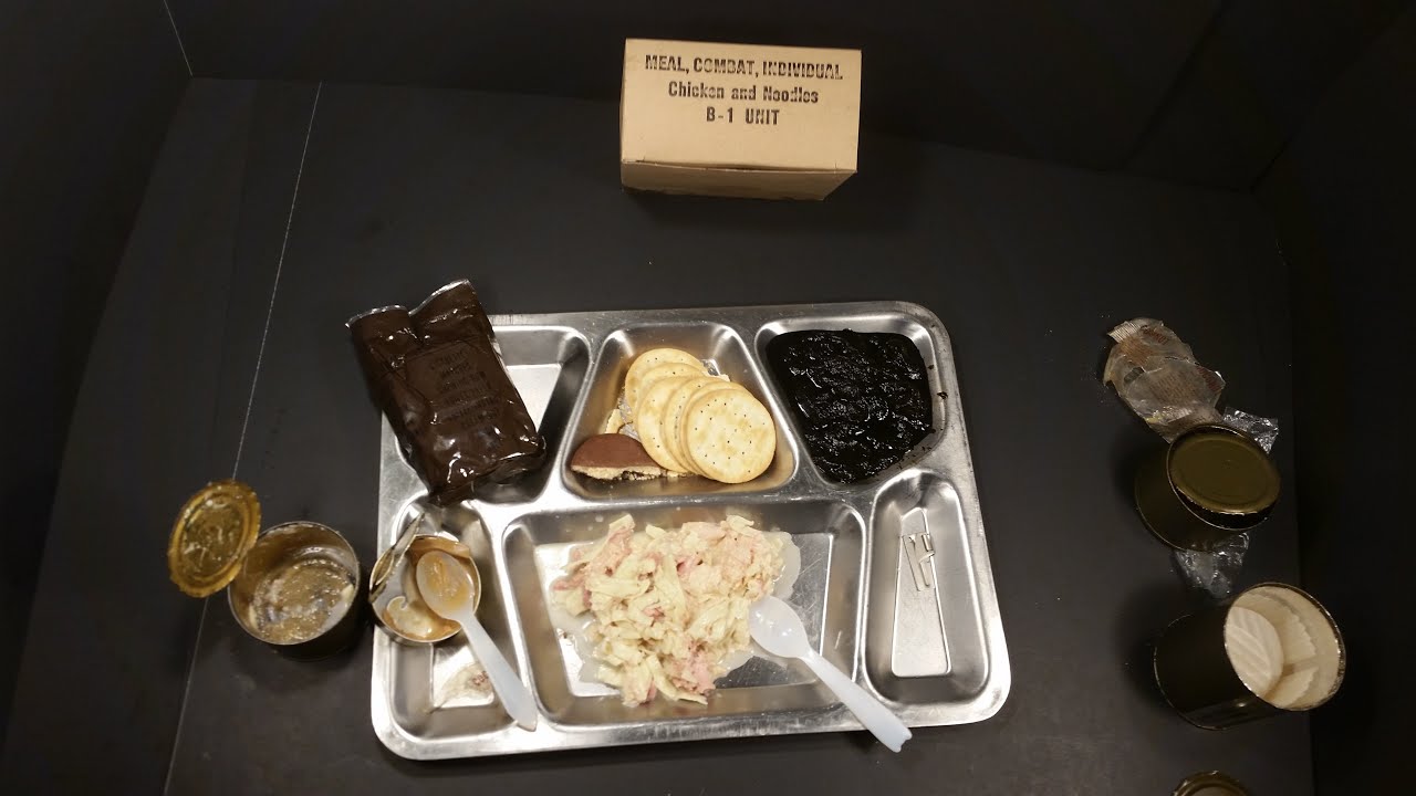 1965 Vietnam C Ration Meal Combat Individual Chicken & Noodles MRE Military Oldest Food Review