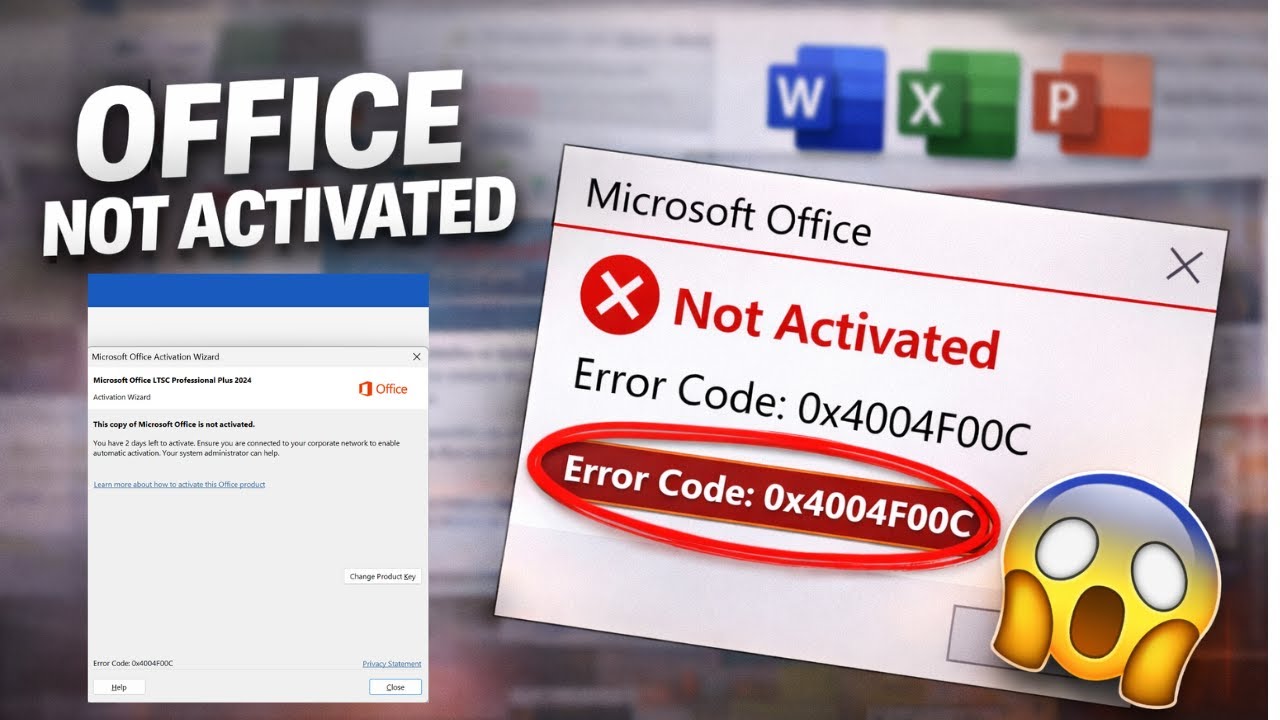Microsoft Office Not Activated? Here’s the Fix (Free & Easy)