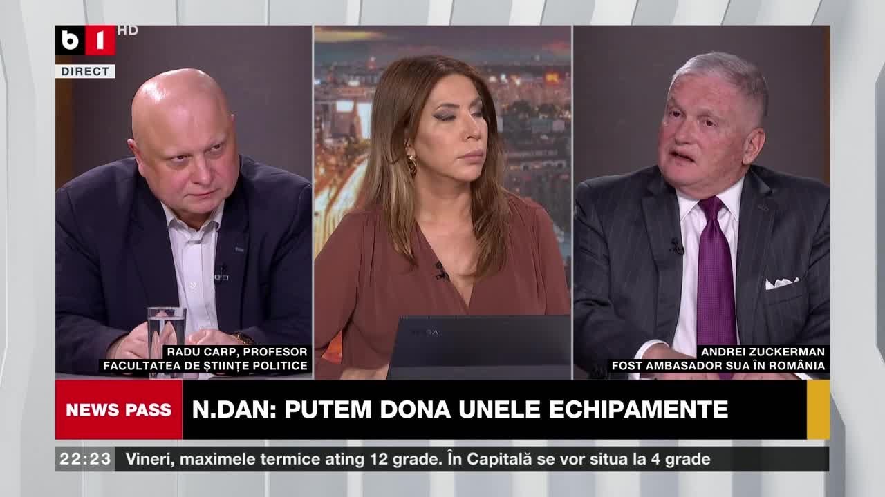 NEWS PASS. ZUCKERMAN: O ÎNTÂLNIRE BUNĂ. N.DAN A VORBIT F. BINE, FOCUSAT, LIMITAT PE LUCRURI DIN GAZA