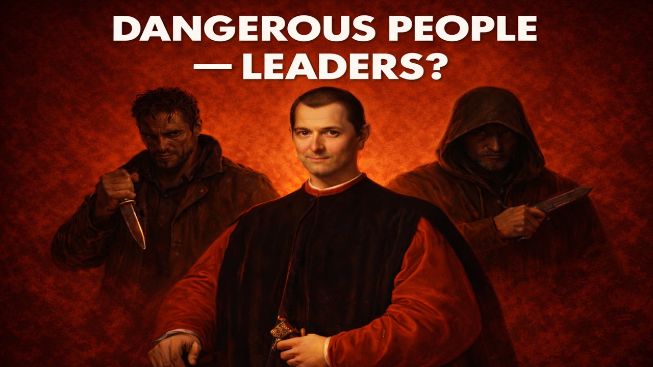 Why the Most Dangerous People Always Look Like Leaders — Machiavelli