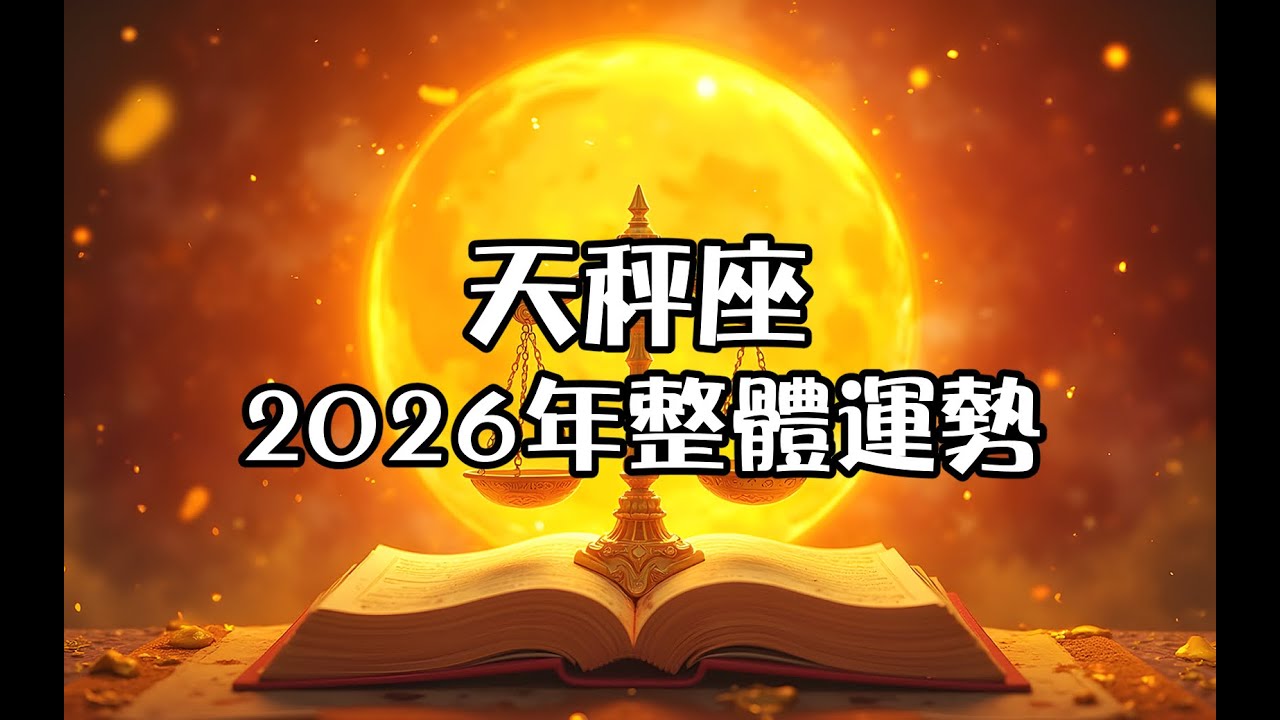 天秤座2026年整體運勢