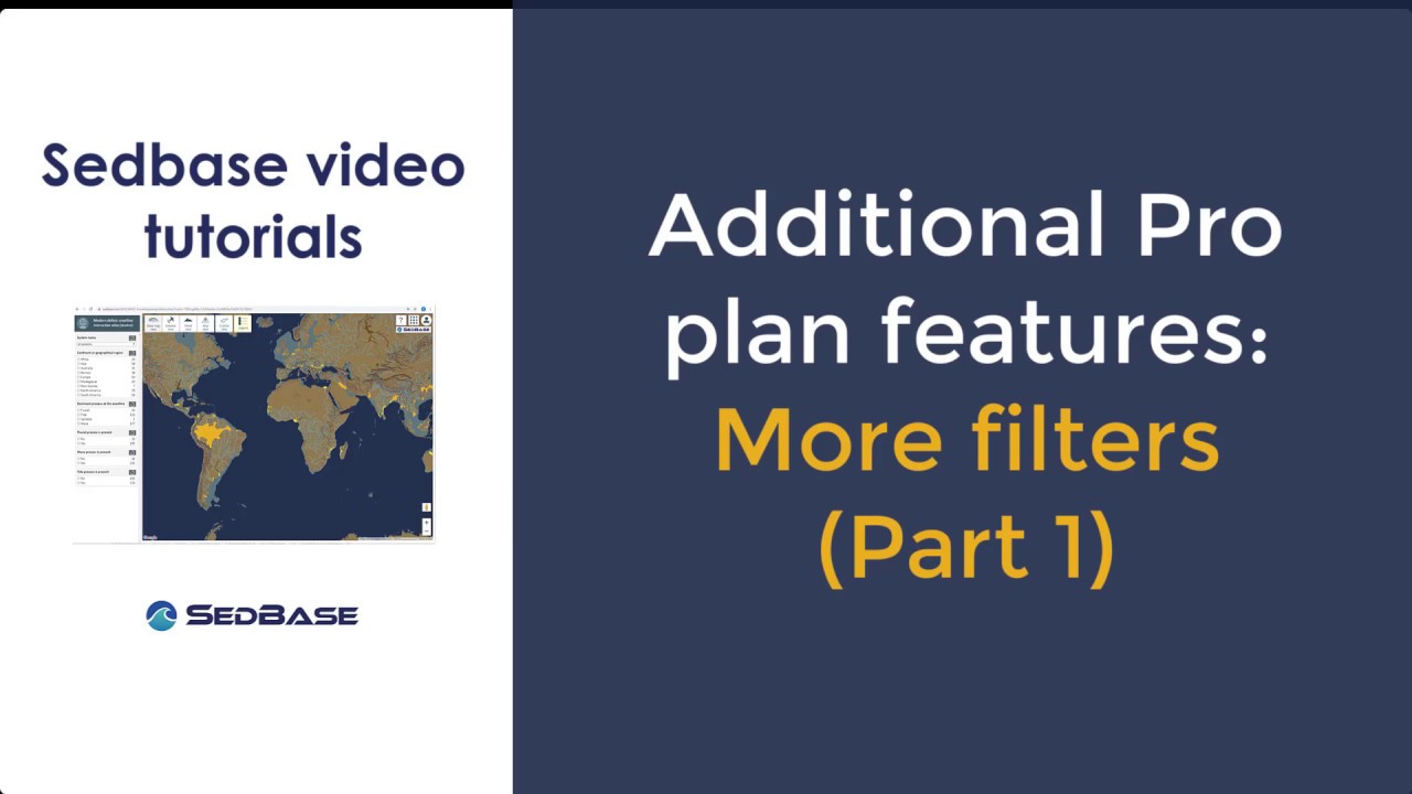 Additional Pro plan features: More filters (Part 1)