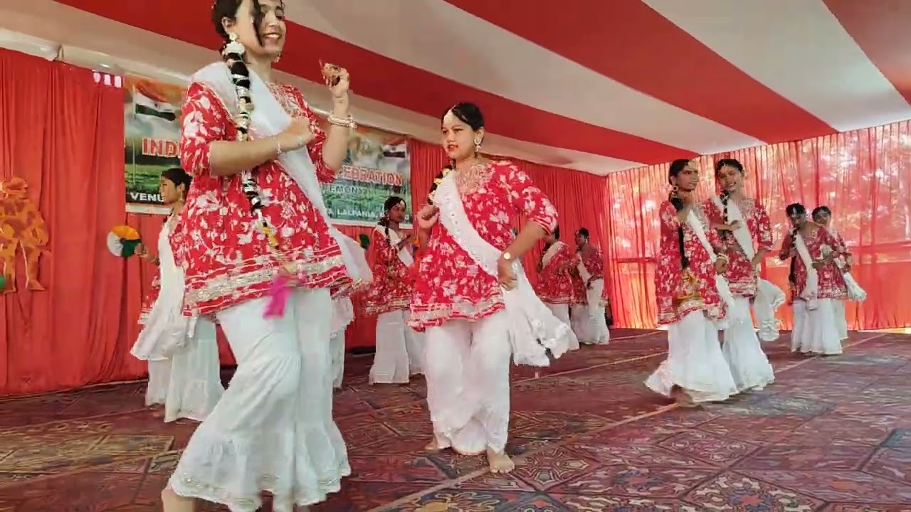 DAV Public School TTPS Lalpania Bokaro Jharkhand Punjabi Dance on Occasion of Independence Day 2025