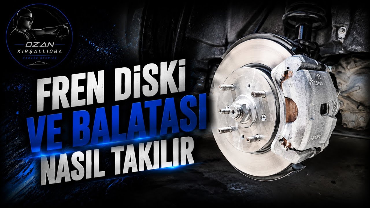 Fren Balatası Nasıl Takılır ? / Fren Diski değişimi / Fren Kaliper Bakımı Nasıl Yapılır ?