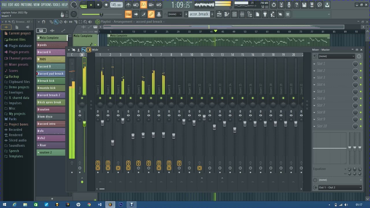 Pre mix Capitain Flam, Générique TV, new instrumental version 2022 - Unofficial