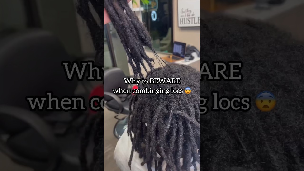 Be aware when combining locs because&hellip;😨 #shorts #hairtips #naturalhair