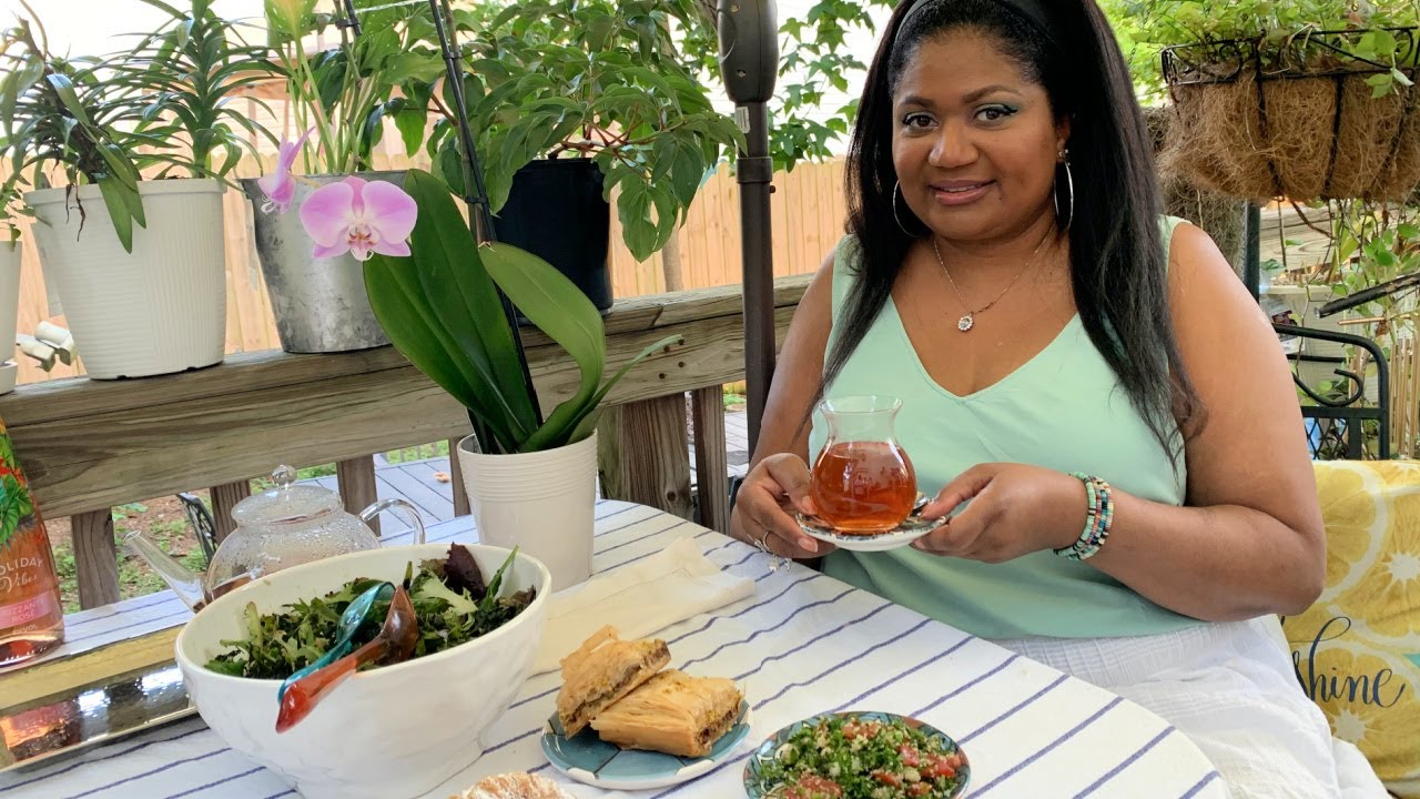 Garden Tea Set up with me |Turkish goods ft Refikadan | Chapel Hill  #teaparty #familylove #teatime