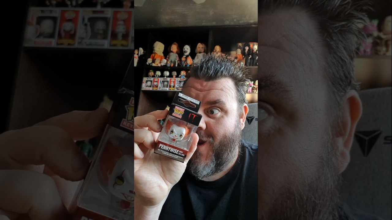 Funko Pocket Pop IT Pennywise (with Balloon) Keychain Vinyl Figure Unboxing