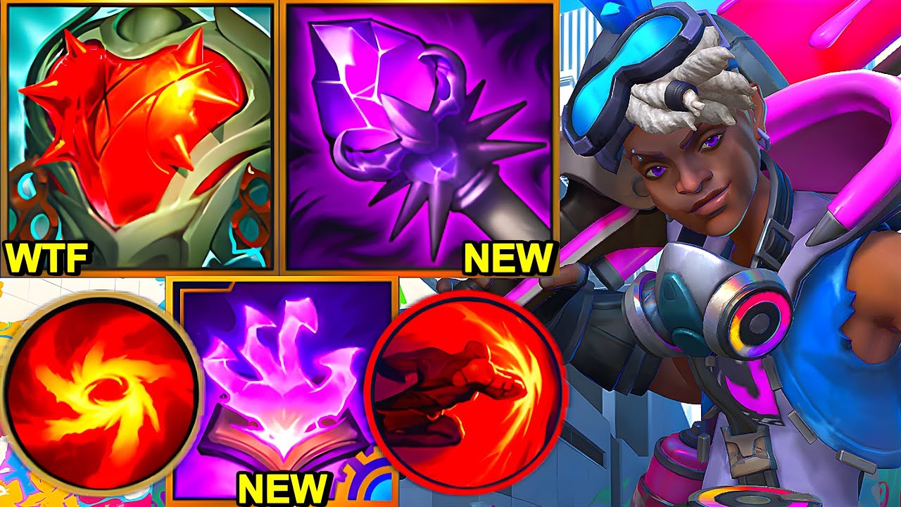 Wild Rift China Ekko - NEW HEARTSTEEL & Hextech Soulstealer TANK EKKO Build Runes