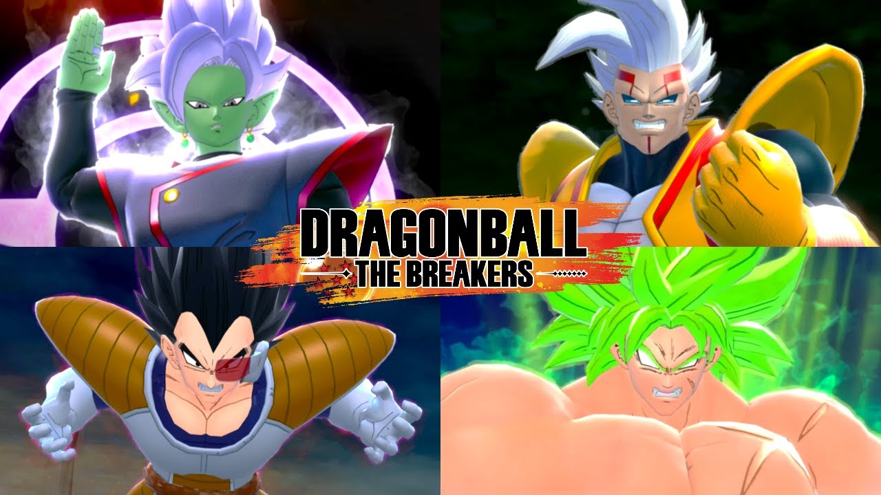 Dragon Ball The Breakers - All Raider Super & Ultimate Attacks (Season 6 Update)