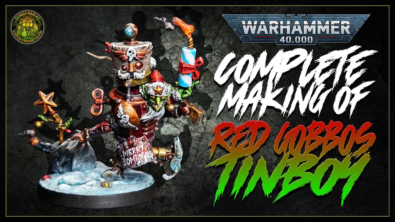 MERRY BOMBMAS - DA RED GOBBO 2025 [TIMELAPSE] #miniaturepainting #warhammer40k