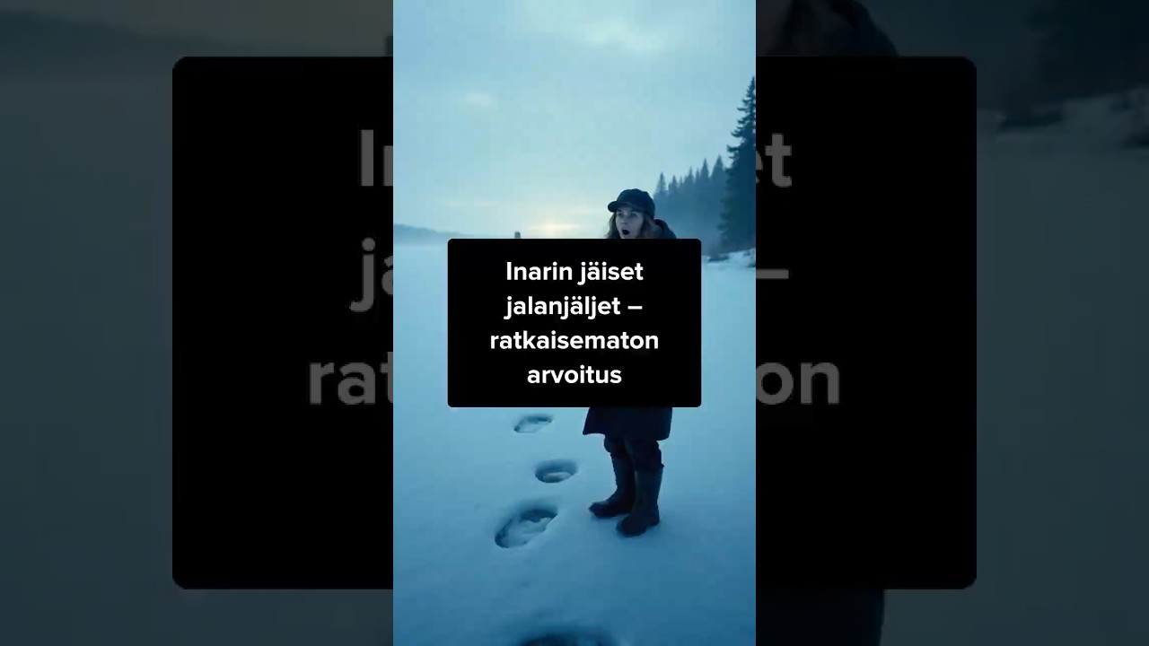 Kuka katosi Inarin j&auml;&auml;lle? 👣 Ratkaisematon mysteeri Lapista