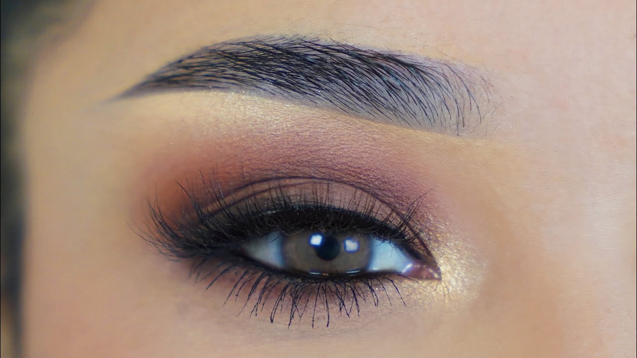 Tutorial De Sombras Cafe Oscuro | PRINCIPIANTES