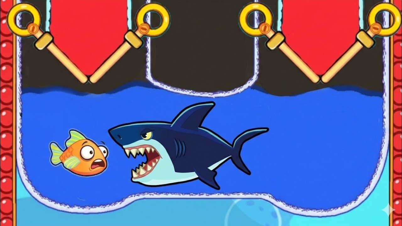 save the fish / pull the pin level android games save fish game pull the pin puzzle / android / iOS