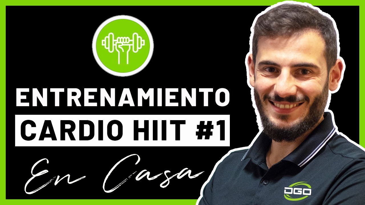 Entrenamiento CARDIO HIIT para QUEMAR🔥GRASA en Casa🏠 [PRINCIPIANTES] Parte 1