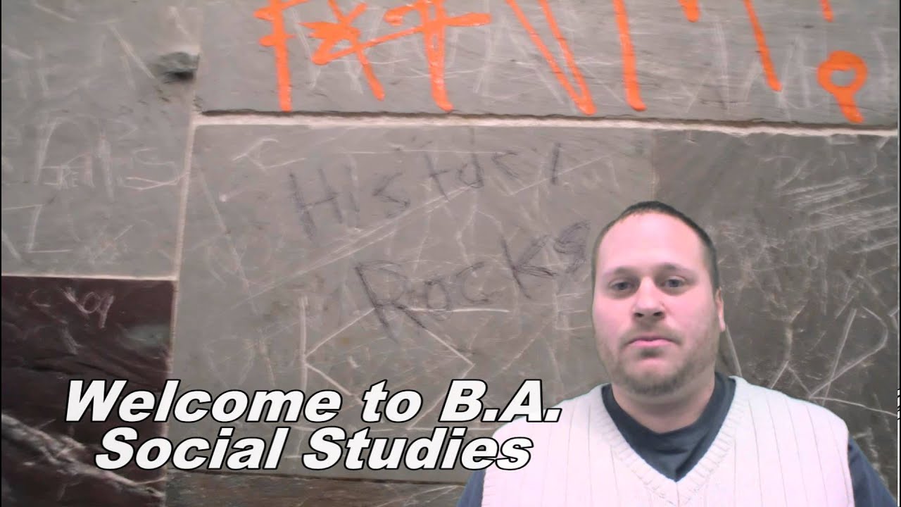 Welcome to B.A. Social Studies!