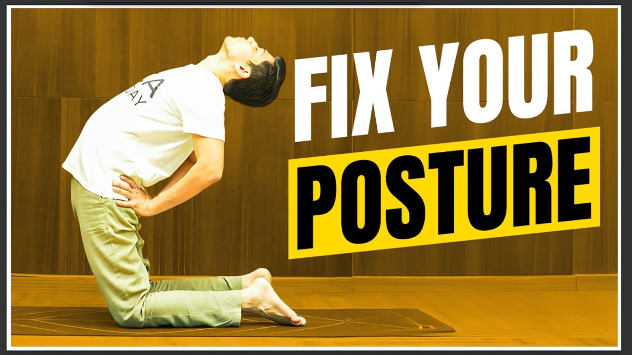 15-Minute Yoga for Posture Correction & Back Pain Relief | Saurabh Bothra Yoga