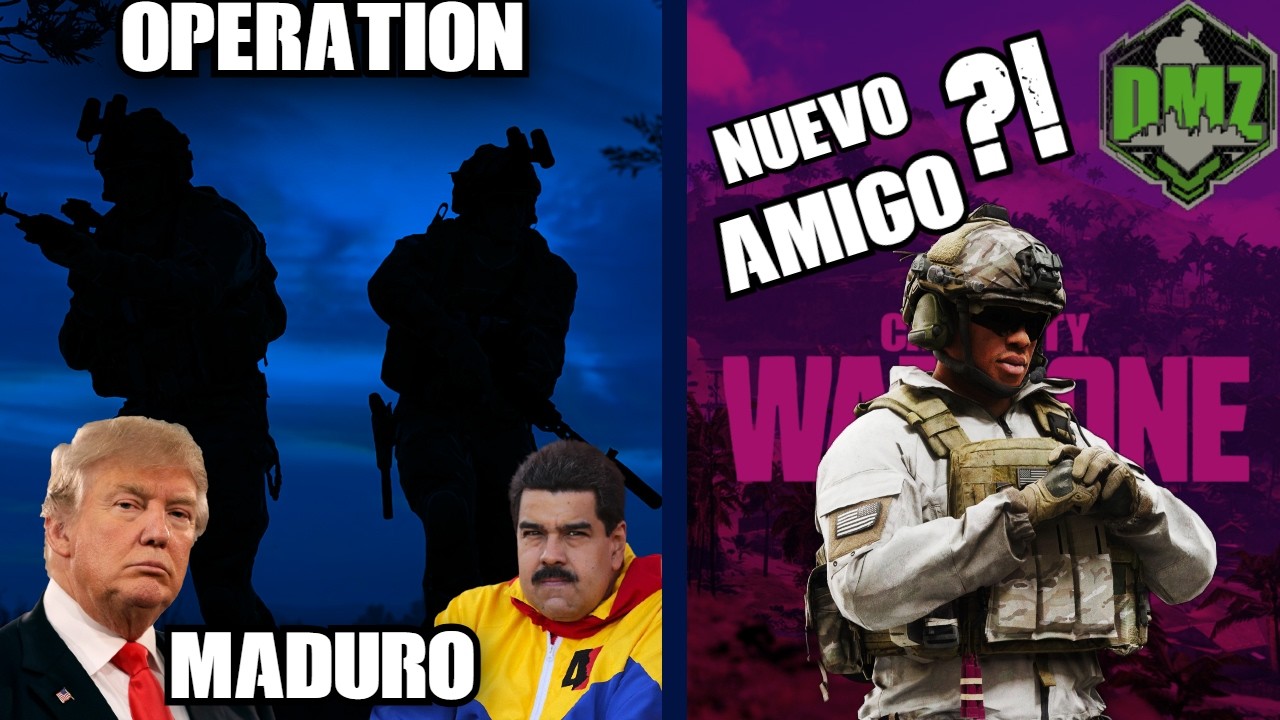 OPERACIÓN MADURO, UN NUEVO COMPAÑERO DE EQUIPO... y MÁS DIVERSIÓN EN DMZ WARZONE (AÚN SIGUE VIVO)
