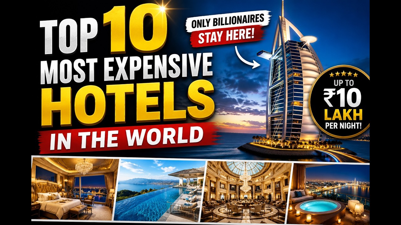 Top 10 Most Expensive Hotels In The World (2026) | World's Most Luxurious Hotels