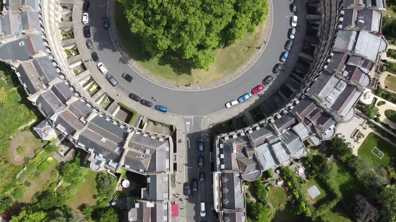 Bath, Somerset UK | 4K Drone Footage Montage